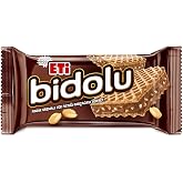 Eti Bidolu Fındık Kremalı Yer Fıstığı Par&ccedil;acıklı Gofret 36 g x 24 Adet
