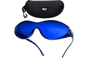 Gadget Candy Golf Ball Finder Glasses for Locating Lost Golf Balls - with Protective Case, Hanging Golf Bag Clip and Cleaning Cloth