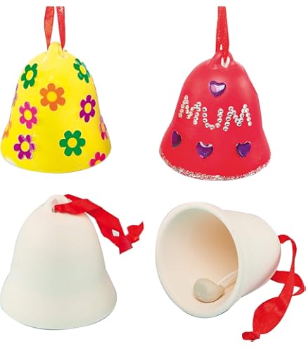 Baker Ross FC109 Décorations En Céramique Pour Enfant En Forme