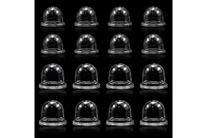 UTMACH 16 Stück Primer Pumpe Vergaser Primer Bulb Pump Primer Birne Pumpe Primerkolben Kraftstoffpumpe Primer für Rasenmäher Gebläse Rasentrimmer Schneider Hecken Trimmer Kettensäge(19mm und 22mm)