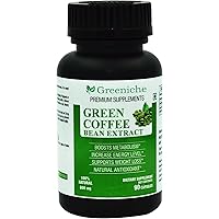 Greeniche Green Coffee Bean Extract 800 mg for Weight Loss - 90 Veg Capsules
