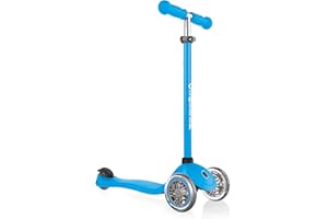 Globber Primo, Monopattino Bambino, Azzurro, Taglia Unica