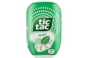 Tic Tac Dragees à la menthe - La boîte de 200 dragées