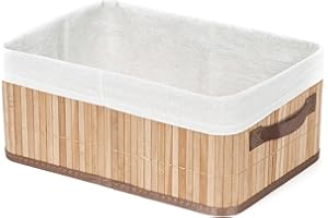 Panier JOEY en Bambou - Taille M, 35x25x15 cm - Compactor