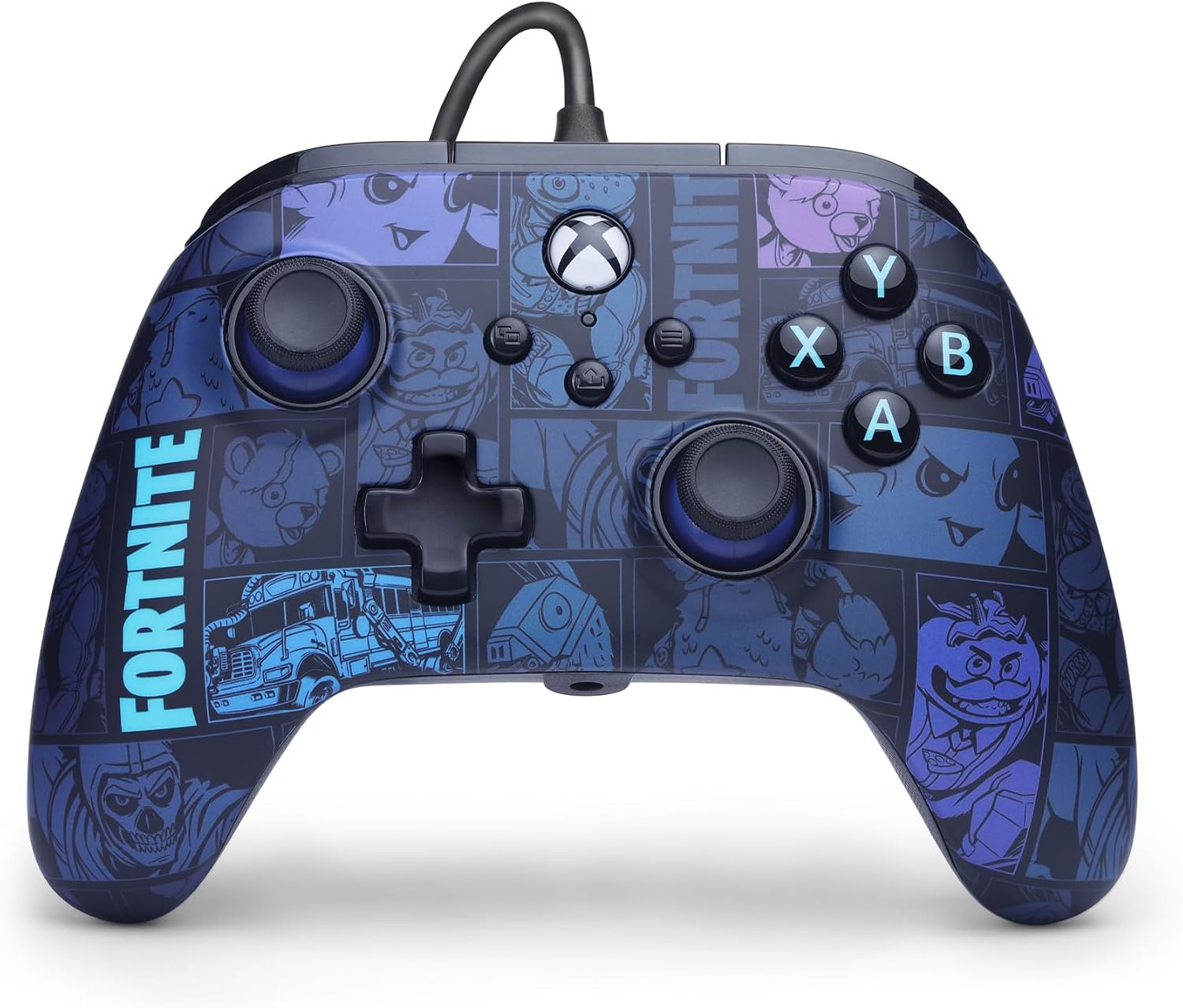 PowerA Advantage Wired Controller for Xbox Series X|S - Fortnite: Victory Royale, gamepad, hall effect thumbsticks, gaming controller, USB-C, Works with Xbox One, Officially Licensed