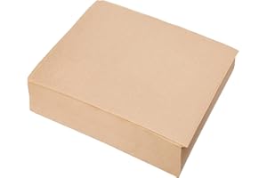 Genware NEV-PN0829S Lot de 1000 feuilles de papier sulfurisé Marron 25 x 20 cm