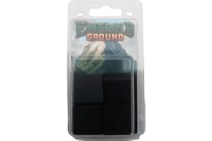 Emerald Ground - Fyrkantiga pärlor för Wargames 25 x 25 mm (20 stycken)