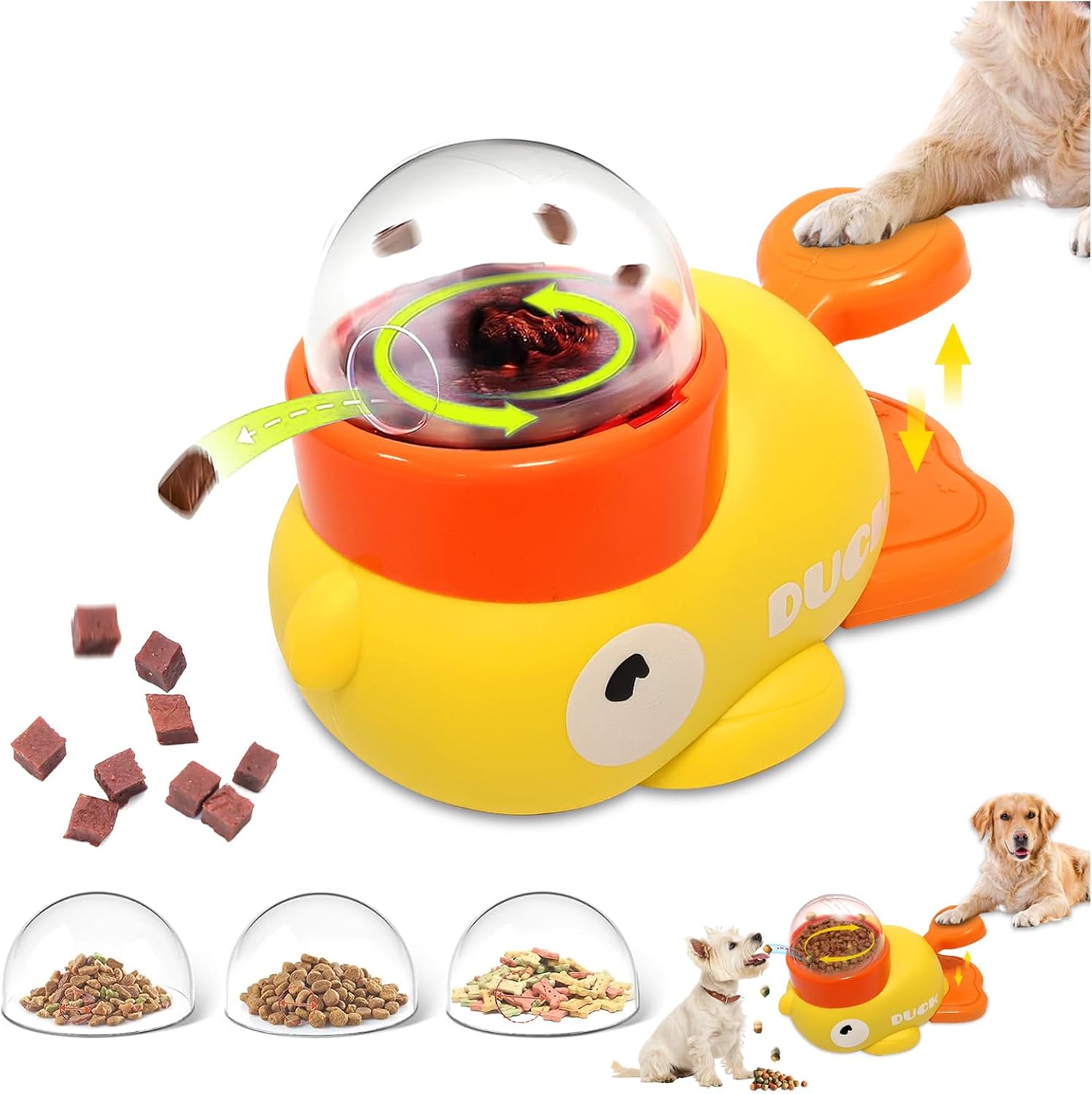 Qualité de Fabrication & Durabilité : Eendvorm Interactieve Voederdispenser Hond Sl