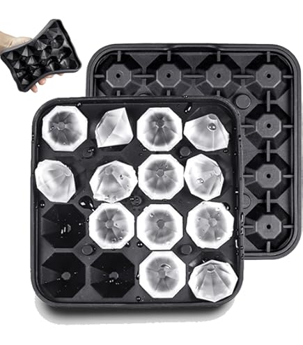 Gwindrise 2-Pack Soccer Ice Cube Molds 2.2" Large Silicone - View #12