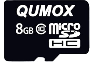 QUMOX 8 GB 8 GB Micro SD HC SDHC Veloce Memoria Carta Classe 10 TF