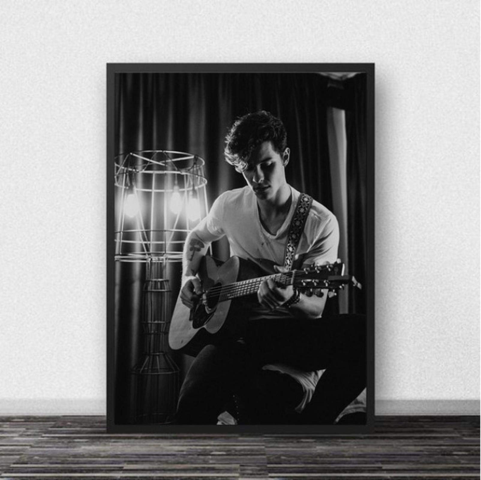 Poster Shawn Mendes Music Singer Star Rock Poster Canvas Painting Wall Picture For Room Home Decor 50 * 70Cm No Frame