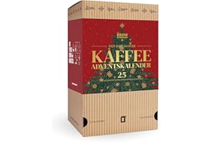 ‎GROWER'S CUP Kaffee Adventskalender 2025 für Männer & Frauen - Weihnachtskalender 2025 mit 25 Gourmet Kaffees aus Aller Welt | Gemahlener Kaffee Probierset für Erwachsene | Kaffee Geschenke für Mann & Frau