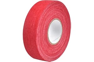 Skyzone Nastro per Bastone da Hockey,Nastro per Impugnatura per Hockey su Ghiaccio Sportivo Nastro in Tessuto Antiscivolo per Impugnatura da Badminton,palo da Golf,Racchetta da Tennis 2,5cm*25 m