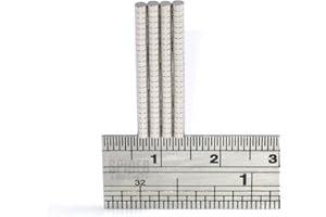 Spider Magnetics Ltd 100 Tiny Magnets 2x1 mm N52 Grade Neodymium Disc Small Round Craft Disk 2mm Diameter x 1mm