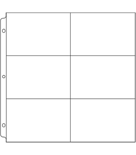 American Craft Becky Higgins - Project Life - Photo Pocket Pages - 12 x 12 Design A