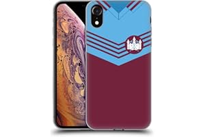 Head Case Designs Officially Licensed West Ham United FC 1976 Home Retro Kits Soft Gel Case Compatible With Apple iPhone XR