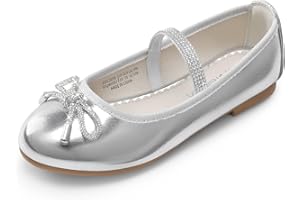 DREAM PAIRS Scarpe Eleganti da Mary Jane per Ragazze, Scarpe da Principessa Scintillanti, Adatte per Compleanni, Feste, Matrimoni, Lauree