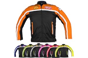 KEROZEN - Chaqueta de protección infantil infantil para motocross (transpirable, para niños cada 4 estaciones)