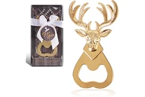 COLOFALLA Weihnachten Geschenke Flaschenöffner Weihnachten Hirsch Geweih Bottle Opener Weihnachtsgeschenke Kronkorkenöffner für Männer Frauen Kollegen (Hirsch)