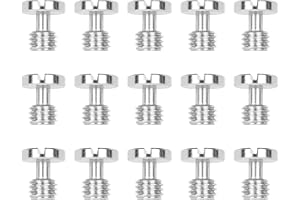 SHEEPPING Vis de Fixation 3/8" pour Appareil Photo, Trépied Monopode, Camera, Plateau Rapide, Trépied, Lot de 15