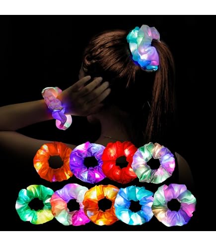 Bâtons Lumineux Bracelets Bracelet Néon Collier pour Anniversaire Fête Cadeaux Disco 8 Pouce avec Connecteurs par Trimming Shop - True
