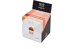 NIO Cocktails - Box Amanti del Bitter, 10 Drink da 100ml già Miscelati, Pronti da Bere, (4 Negroni, 2 Milano Torino, 2 Boulevardier, 2 Manhattan), Gift Pack, 1000ml