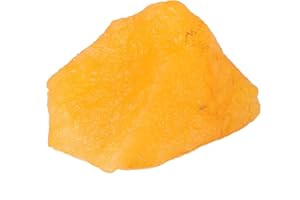 ERKIC Real Gems Zertifizierter 374,00 Karat Natürlicher gelber Saphir roher loser Edelstein für die Schmuckherstellung, Edelstein, Saphir