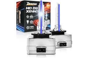 DeveChos D1S Lampade Xenon 35W: 12V 8000K Bianco Blu HID Fari Luce - Kit Conversione Xeno Lampadine- Confezione Da 2