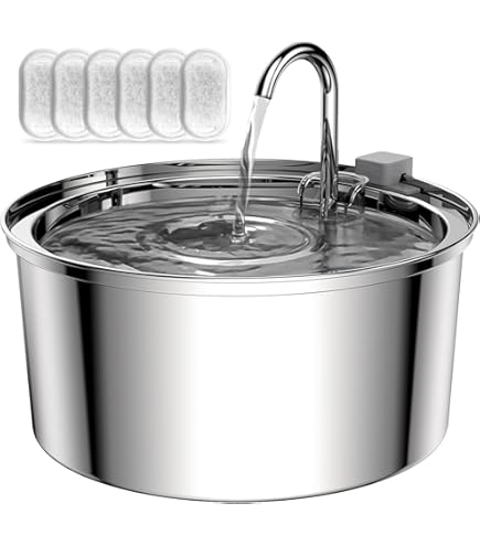 Filtri Per Fontana Gatti TOMXCUTE - 16 Carbone + 8 Spugna Per Acqua Pulita - Foto 9