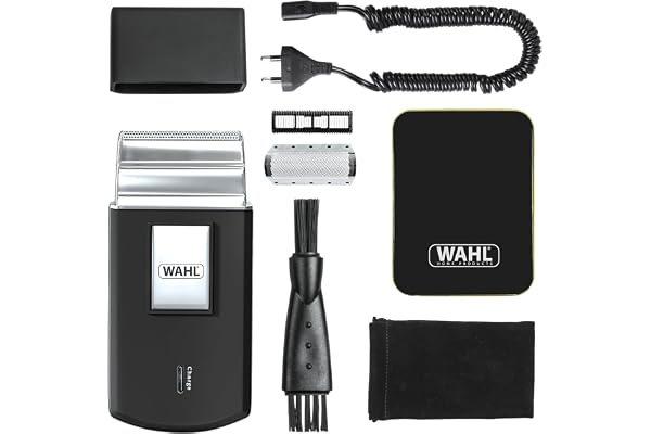 Wahl Travel Shaver, kompakt folierakapparat för män, uppladdningsbar