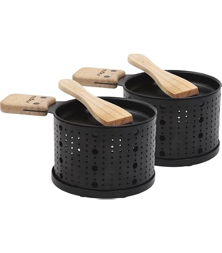 Appareil à Raclette Rond Cosy & Trendy – Acier Inoxydable 1 Personne + Spatule & Bougies – Collection Aspen