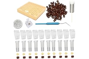 WEDUSPATY Kit d'élevage de reine, kit de démarrage apiculture complet, y compris la boîte d'élevage de reine, les tasses cellulaires, les outils de greffage émouvants de l'apiculture queen exclusion, kit d'api