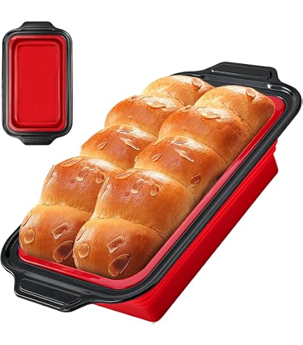 Silikon-Brotkastenform Set – 2 Stück, 4 Wellen, Antihaftbeschichtet – Für Baguettes & Brot, Spülmaschinenfest