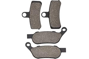 Cyleto Pastiglie Freno Anteriore e Posteriore per HARLEY DAVIDSON FXD Super Glide 2008-2010 FXDC FXDB Street Bob 2008-2017 FXDWG Dyna Wide Glide FLSTFB Fat Boy Special 2010-2013