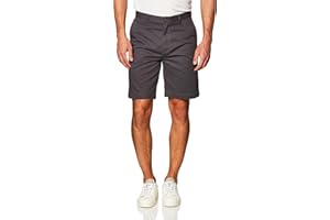 Amazon Essentials Pantalones Cortos Chinos de Corte Clásico de 23cm Hombre