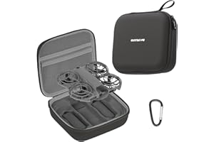 Honbobo Bolsa Transporte Funda Almacenamiento para dji Neo 2, Dron Bolsa Almacenamiento Estuche Protector Drones Accesorios para dji Neo 2 (Drone Case-Black)