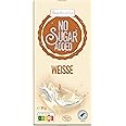 frankonia CHOCOLAT NO SUGAR ADDED Weisse Schokolade glutenfrei, 80 g
