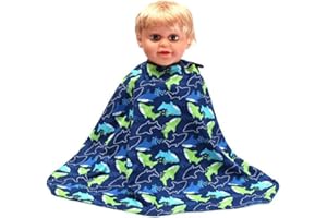 Forbestest Dolphin wasserdichte Kinder Barber Cape Haar-Ausschnitt-Kleid Schürze Friseur-Abdeckungen Kleid
