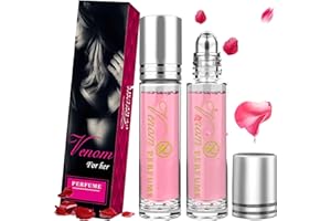 TO-HIRMMEL 2 Pièce Parfum Pheromone Pour Femme, Phéromones Parfums, Parfum au Pheromone pour Femme, Venom Flavor Parfum, Eau de Parfum Femme, Roll-on pour Obtenir une Note de Parfum Longue Durée