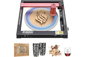 ATOMSTACK MAKER ATOMSTACK A24 Pro Macchina per incisione laser 120W, 24W potente laser fai da te Taglio Laser legno, 36000 mm/min ad alta velocità, CNC Cutter Incisore laser offline per legno metallo acrilico pelle