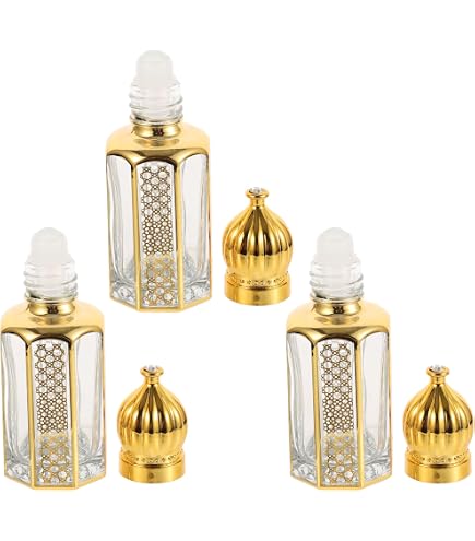 Vintage Glas Parfümflasche Mit Sprühkopf, 12 Ml – Perfekt Für ätherische Öle & Duftmischungen, Farbe Rot