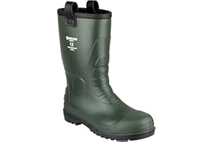 Amblers Safety FS97 PVC Rigger Boot Welly in Green