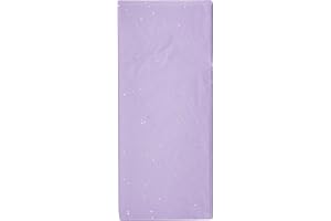 Clairefontaine – 20910-LC – Papier de soie - Paquet de 6 feuilles pliées - Dimensions : 50x70cm - Motif : Lila, Violet, Foil - Emballage Cadeau, Personnalisation Cadeau, Loisirs Créatifs