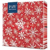 Weihnachtsservietten 60 Stück – 3 Festliche Designs, Papierservietten Für Feiern