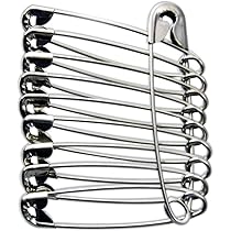 12 stuks grote veiligheidsspelden, sterke plafondnaalden, heavy duty