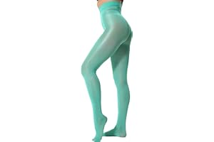CozyWow 80D formande oljiga tights för kvinnor, skimmer glänsande strumpbyxor för dans (balett och jazz), sömlösa glansiga st
