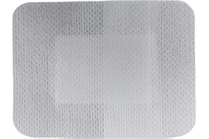 PintoMed - Medicazione Adesiva Sterilizzata in TNT con Tampone Assorbente - 8cm x 6cm - Confezione 25 Pezzi - Ultra Delicato, Assorbente, Adesivo in Tessuto Non Tessuto, Traspirante, Post-Operatorio