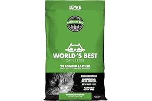World's Best Cat Litter 14lb (6.35kg) Original Unscented