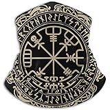 Viking Symbol Nordic Compass Men'S For Cycling Motorcycle,Neck Gaiter,Neck Warmer,Bandana,Face Scarf,Balaclavas,Headwear Head Wrap