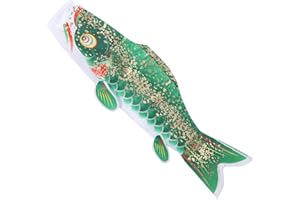 GADPIPARTY Manche à Air de Carpe Japonaise Serpentin Drapeau de Poisson Cerfs-Volants Suspendus Drapeau de Poisson Manches à Air Sushi Bar Festival de Cour de Jardin Décoration Suspendue